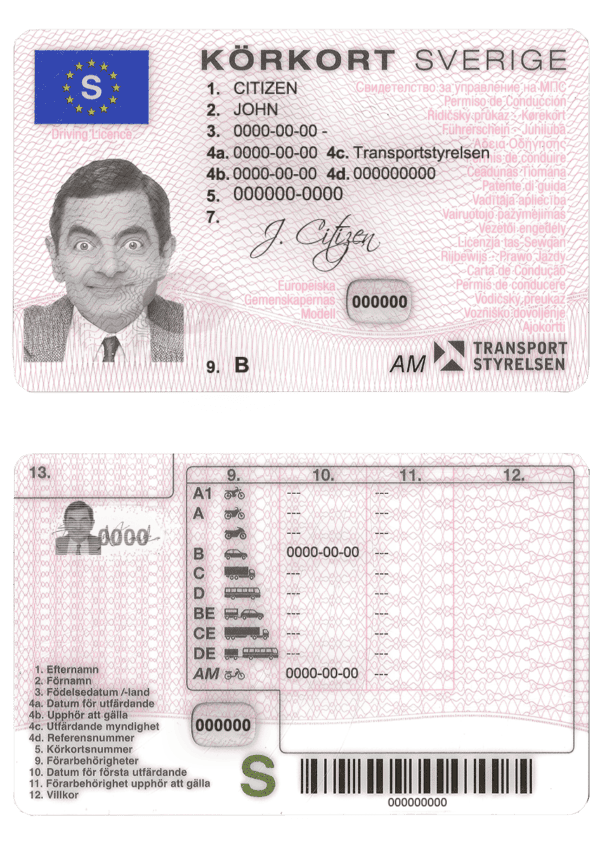 Driving-Licence-front-min Sweden driver license Psd Template new version
