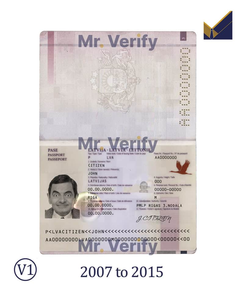 Latvia-Passport-Template-2007 Latvia-Passport-Template-2007