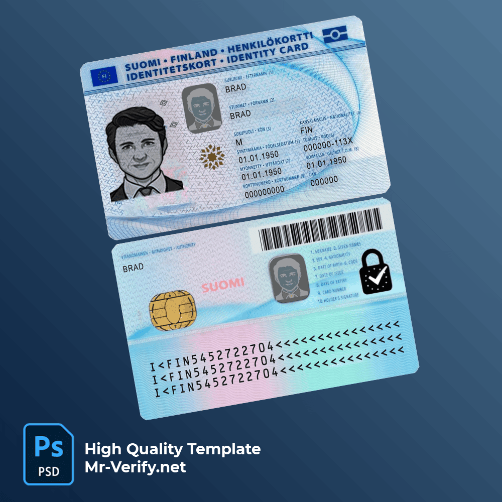 finland-id-mrverify Finland ID Card Psd Template new version