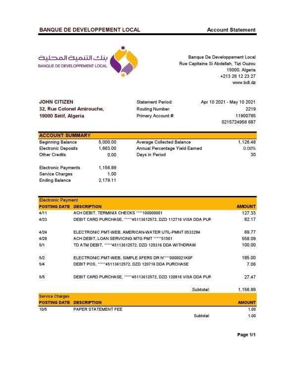 Algeria-Banque-De-Developpement-Local-bank-statement-template-in-Excel-and-PDF-format.jpg Algeria Banque De Developpement Local bank statement template in Excel and PDF format