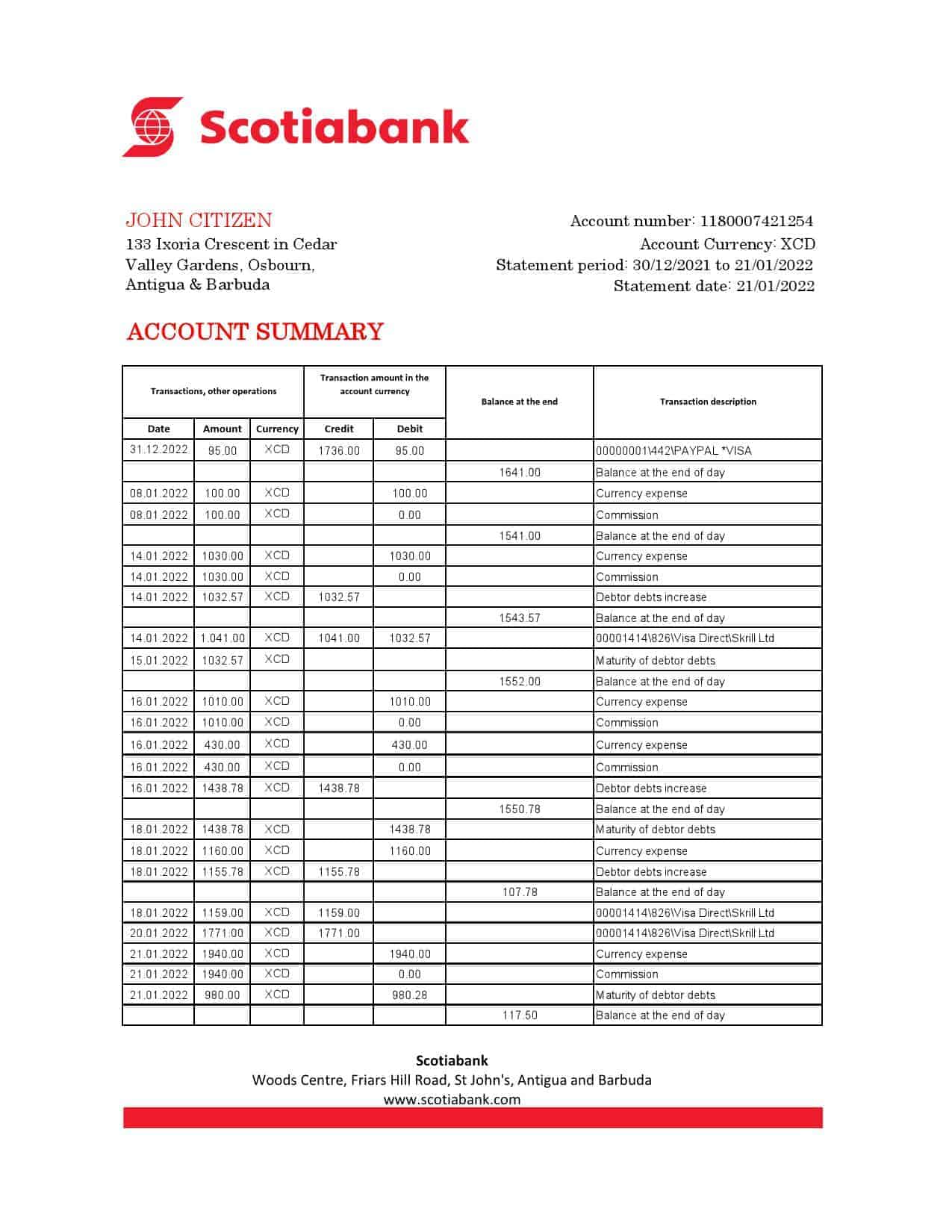 Antigua-and-Barbuda-Scotiabank-bank-statement-template-in-Excel-and-PDF-format-1.jpg Antigua and Barbuda Scotiabank bank statement template in Excel and PDF format