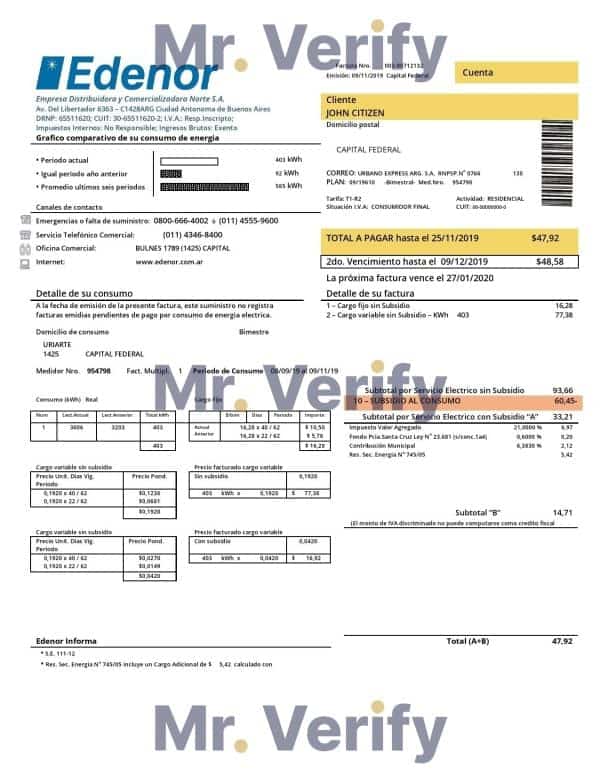 Argentina-Edenor-utility-bill.jpg Argentina Edenor easy to fill utility bill template in Word (.doc) and PDF (.pdf) format