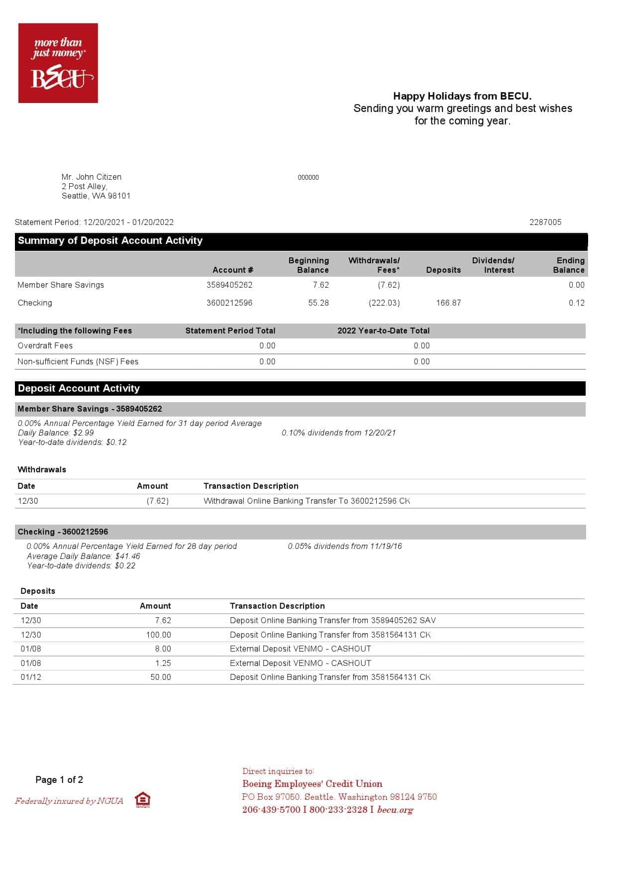 Australia-BECU-bank-statement-Word-and-PDF-template-2-pages-1.jpg Australia BECU bank statement Word and PDF template, 2 pages