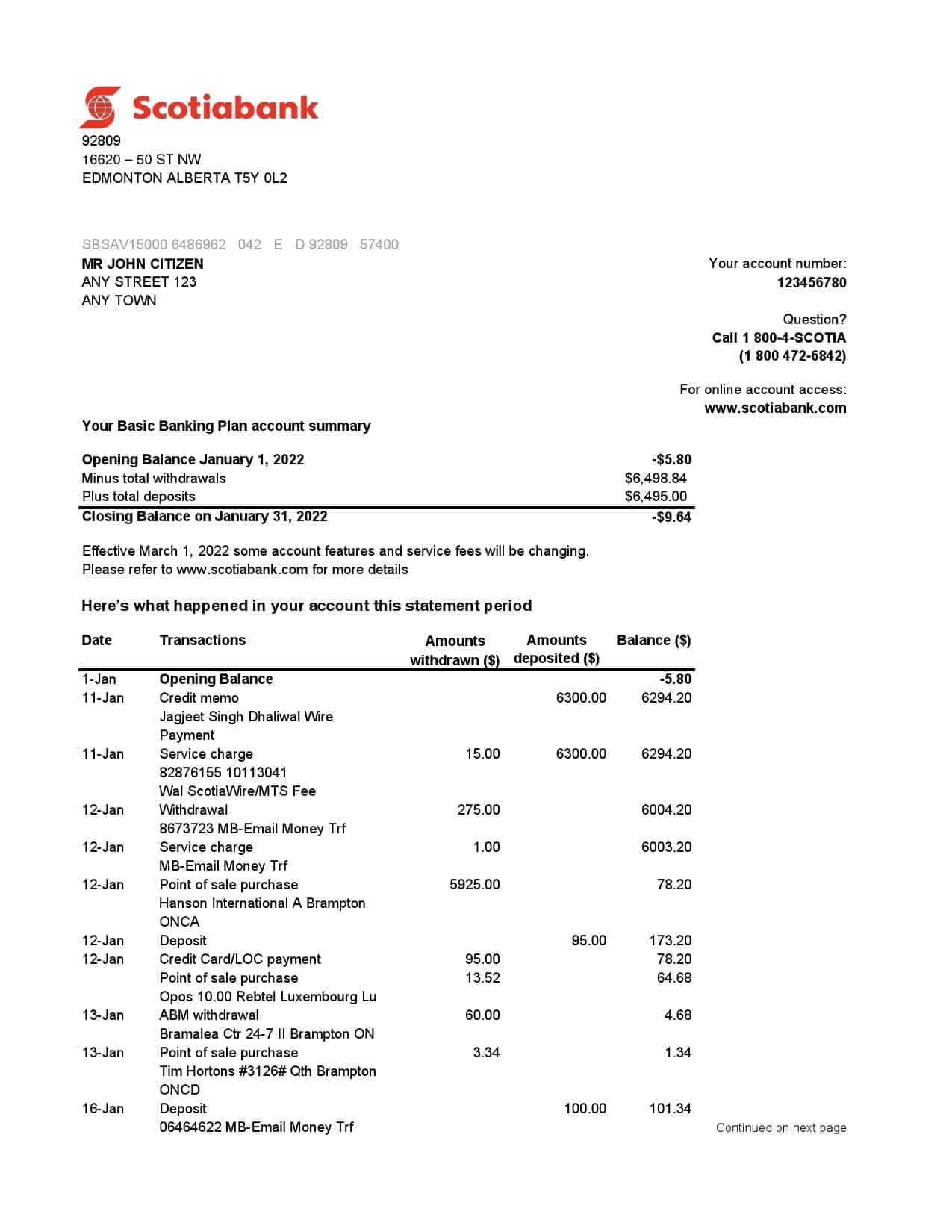 Australia-Scotiabank-bank-statement-Excel-and-PDF-template-2-pages-1.jpg Australia Scotiabank bank statement, Excel and PDF template, 2 pages