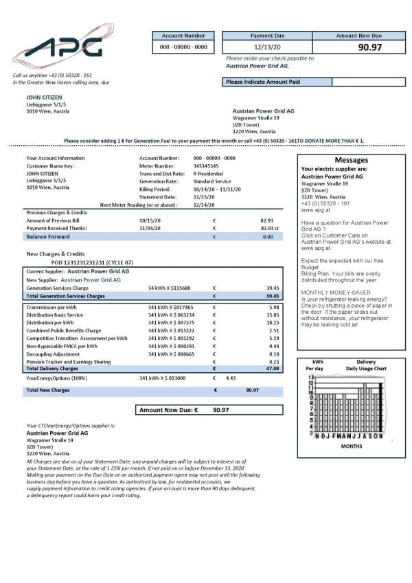 Austria-Austrian-Power-Grid.jpg Austria Austrian Power Grid AG utility bill template in Word and PDF format