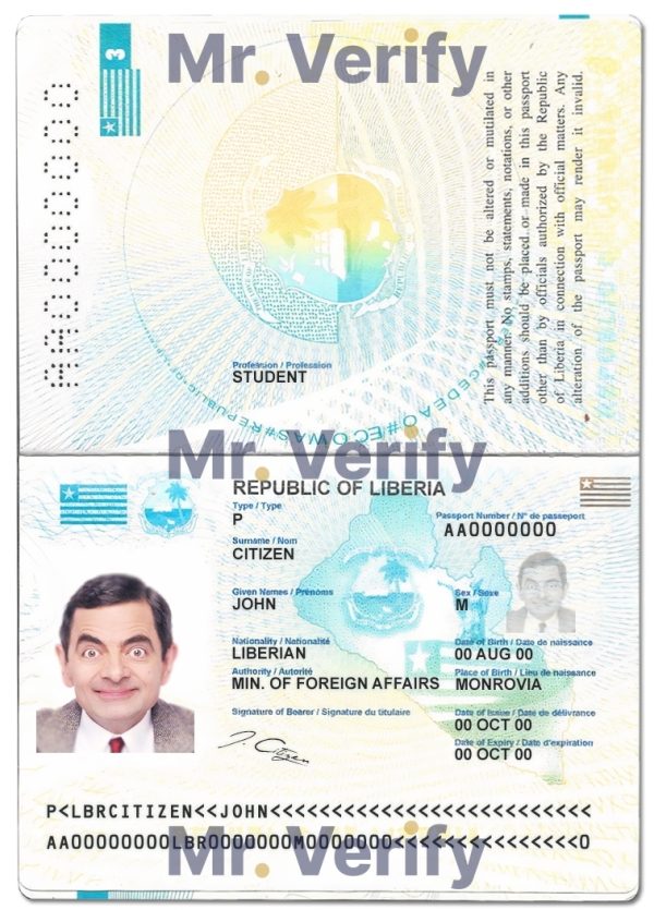 Authentic-Liberia-PSD-Passport-Template.jpg Explore Our Editable Liberia Passport PSD Template