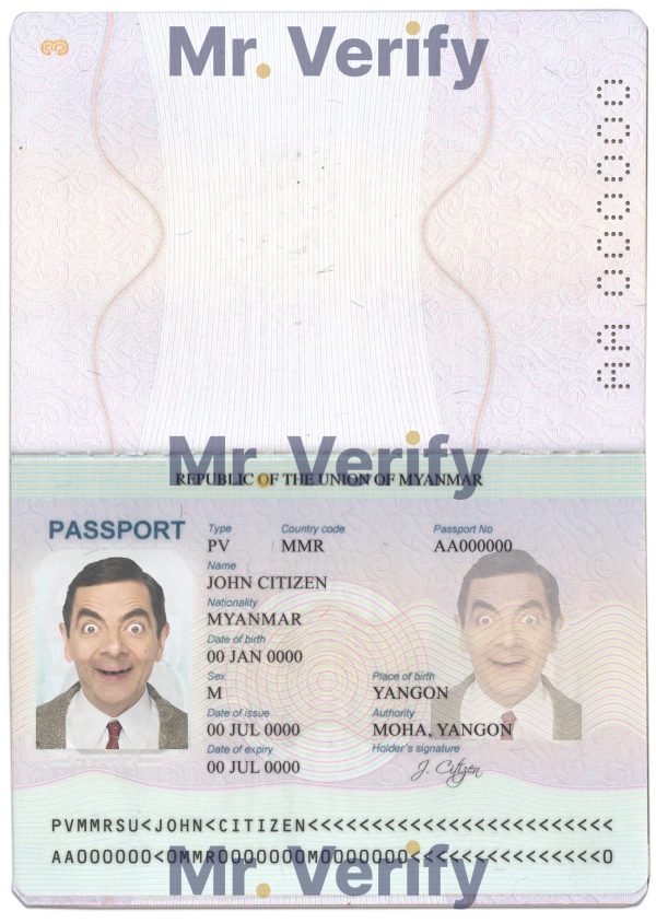 Authentic-Myanmar-PSD-Passport-Template.jpg Get Your Hands on This Editable Myanmar Passport PSD