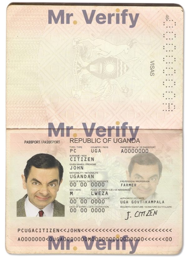 Authentic-Ugand-PSD-Passport-Template.jpg Design Your Own Editable Ugand Passport PSD Template
