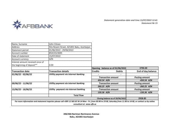 Azerbaijan-Afbbank-bank-statement-template-in-Excel-and-PDF-format-1.jpg Azerbaijan Afbbank bank statement template in Excel and PDF format