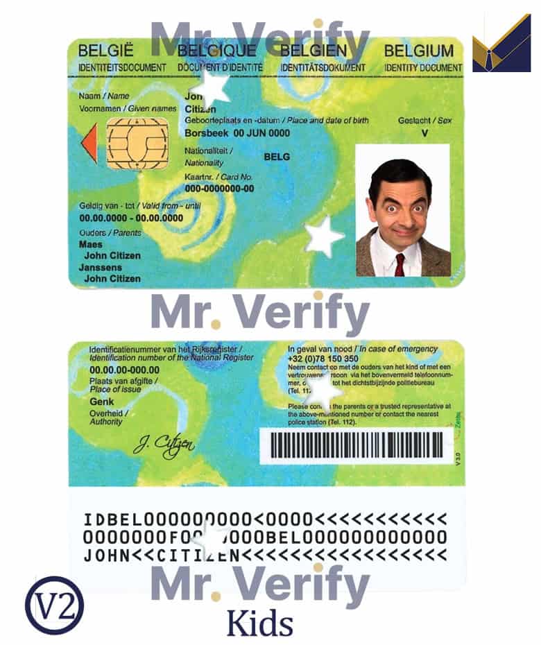 BELGIUM-ID-card-kids BELGIUM-ID-card-kids
