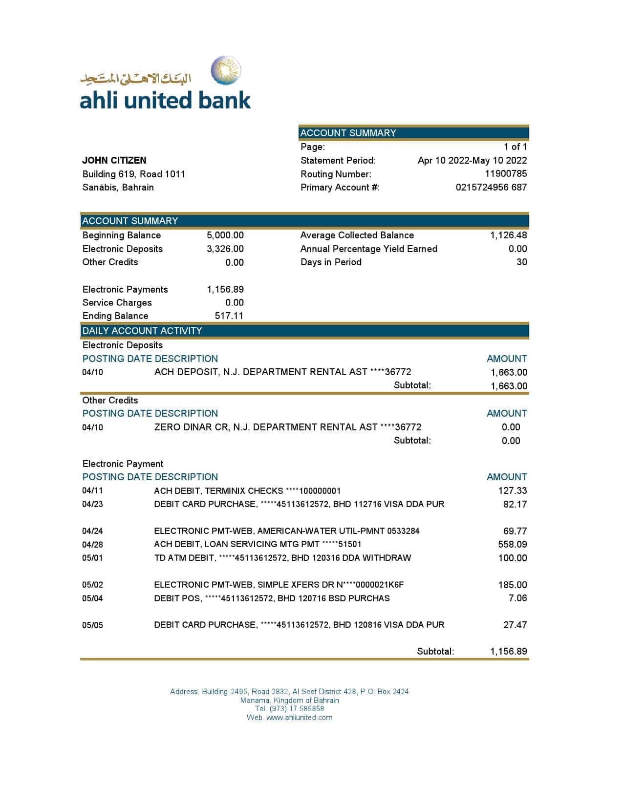 Bahrain-Ahli-United-bank-statement-template-in-Excel-and-PDF-format-1.jpg Bahrain Ahli United bank statement template in Excel and PDF format