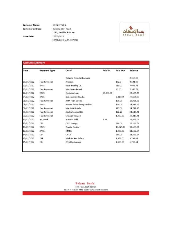 Bahrain-Eskan-bank-statement-template-in-Excel-and-PDF-format-1.jpg Bahrain Eskan bank statement template in Excel and PDF format