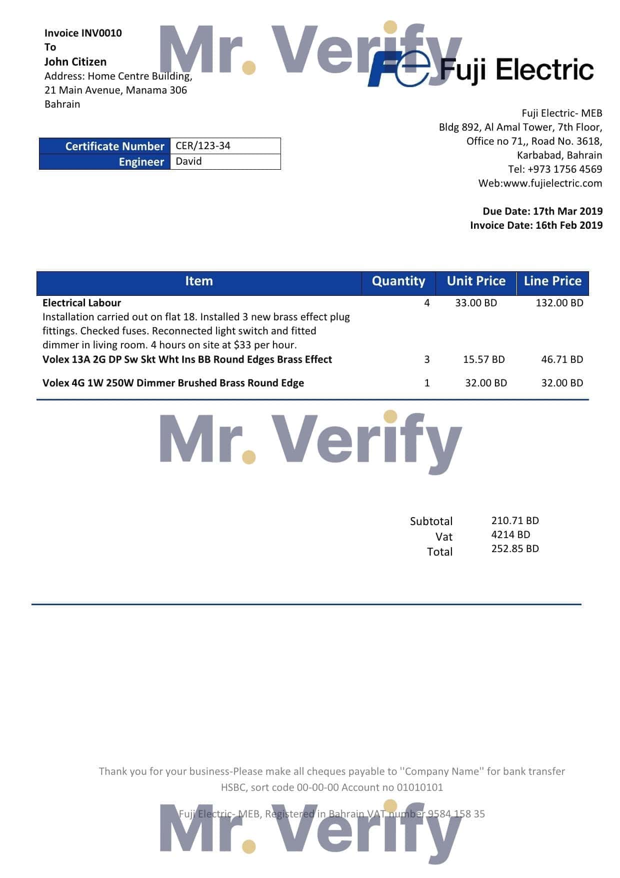 Bahrain-Falcon-Electrical-S.P.C.jpg Bahrain Falcon Electrical S.P.C electricity utility bill template in Word and PDF format