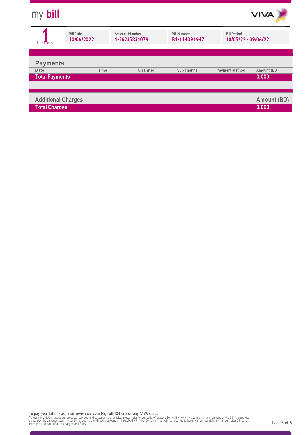 Bahrain-Viva-my-bill-4.png Bahrain Viva my utility bill Word and PDF template, 5 pages - Image 5