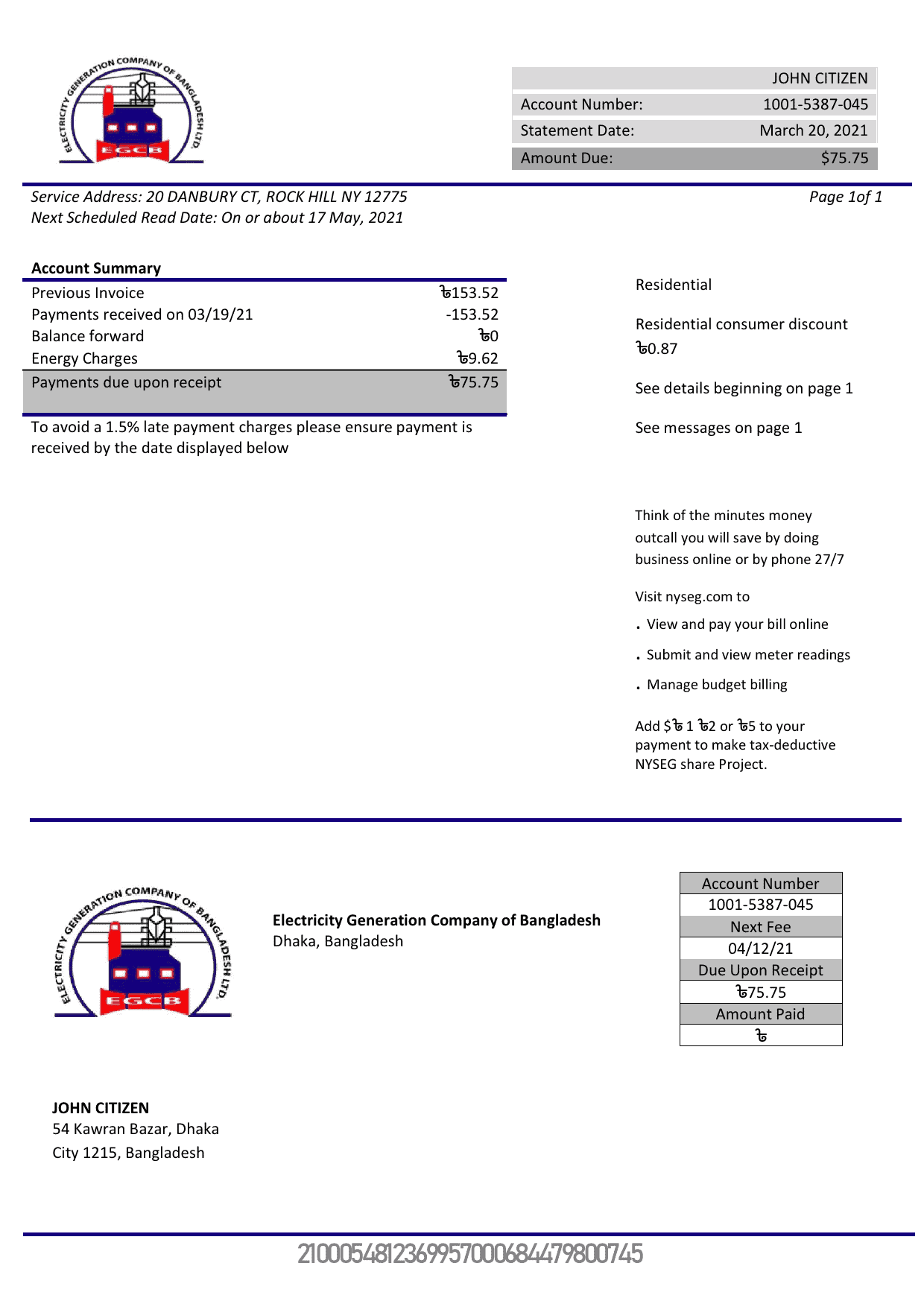 Bangladesh-Electricity-Generation-Company-of-Bangladesh.png Bangladesh Electricity Generation Company of Bangladesh utility bill template in Word and PDF format