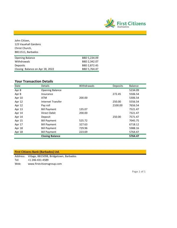 Barbados-First-Citizens-bank-statement-template-in-Excel-and-PDF-format.jpg Barbados First Citizens bank statement template in Excel and PDF format
