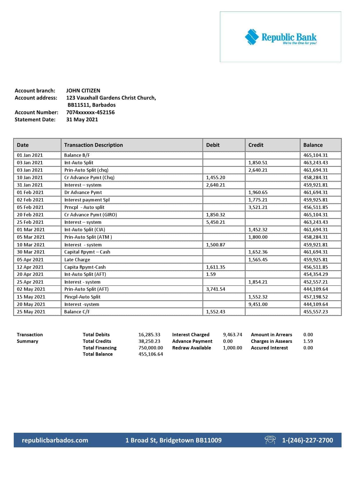Barbados-Republic-Bank-statement-template-in-Word-and-PDF-format.jpg Barbados Republic Bank statement template in Word and PDF format