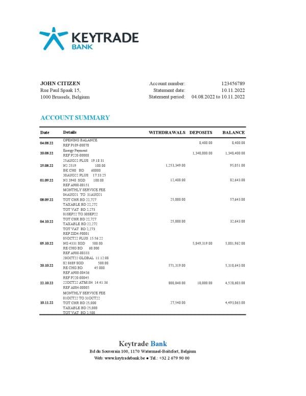 Belgium-Keytrade-bank-statement-template-in-Excel-and-PDF-format.jpg Belgium Keytrade bank statement template in Excel and PDF format