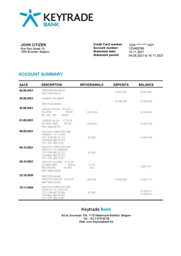 Belgium-Keytrade-bank-statement-template-in-Word-and-PDF-format.jpg Belgium Keytrade bank statement template in Word and PDF format