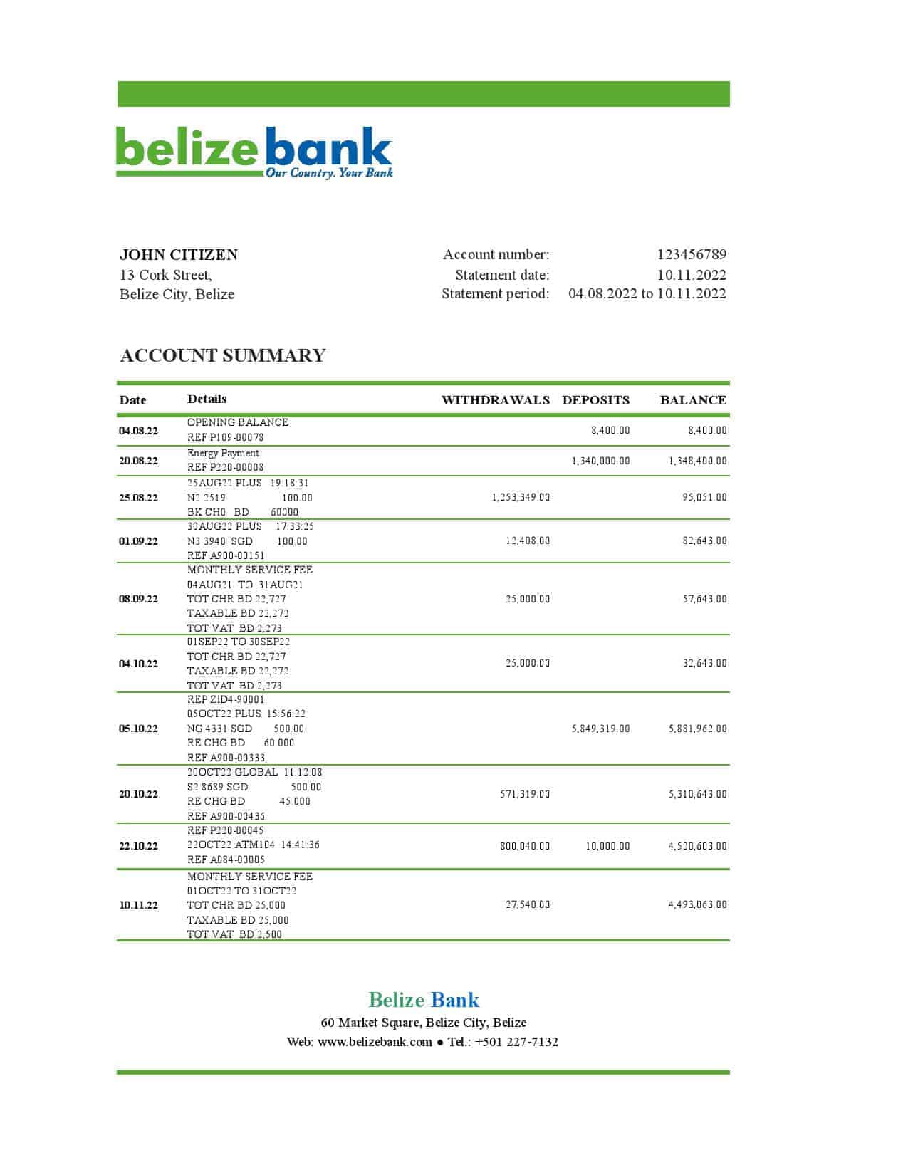 Belize-bank-statement-template-in-Excel-and-PDF-format-fully-editable.jpg Belize bank statement template in Excel and PDF format, fully editable