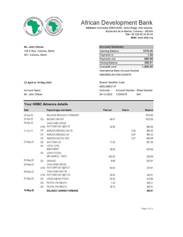 Benin-African-Development-Bank-statement-template-in-Excel-and-PDF-format.jpg Benin African Development Bank statement template in Excel and PDF format