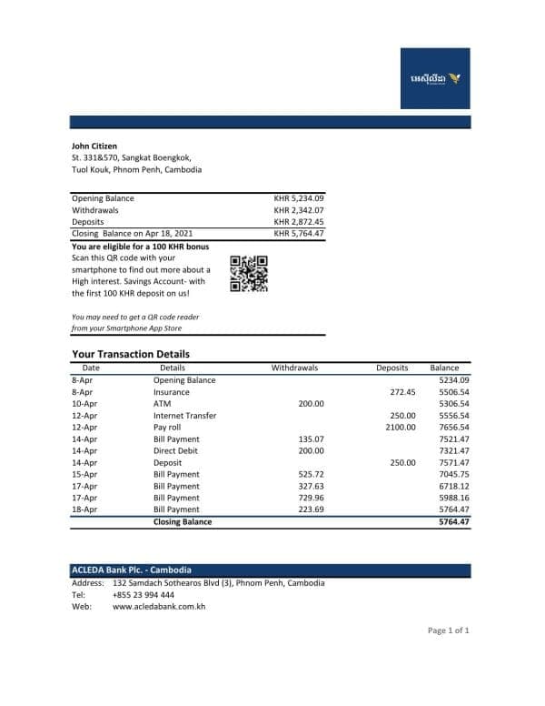 Cambodia-ACLEDA-bank-statement-Excel-and-PDF-template-AutoSum.jpg Cambodia ACLEDA bank statement Excel and PDF template (AutoSum)