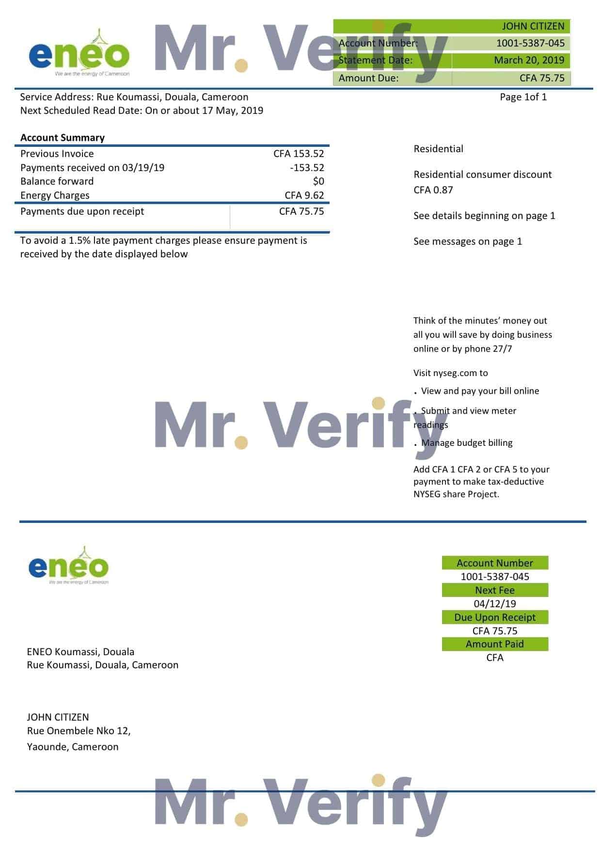 Cameroon-ENEO-electricity-utility.jpg Cameroon ENEO electricity utility bill template in Word and PDF format