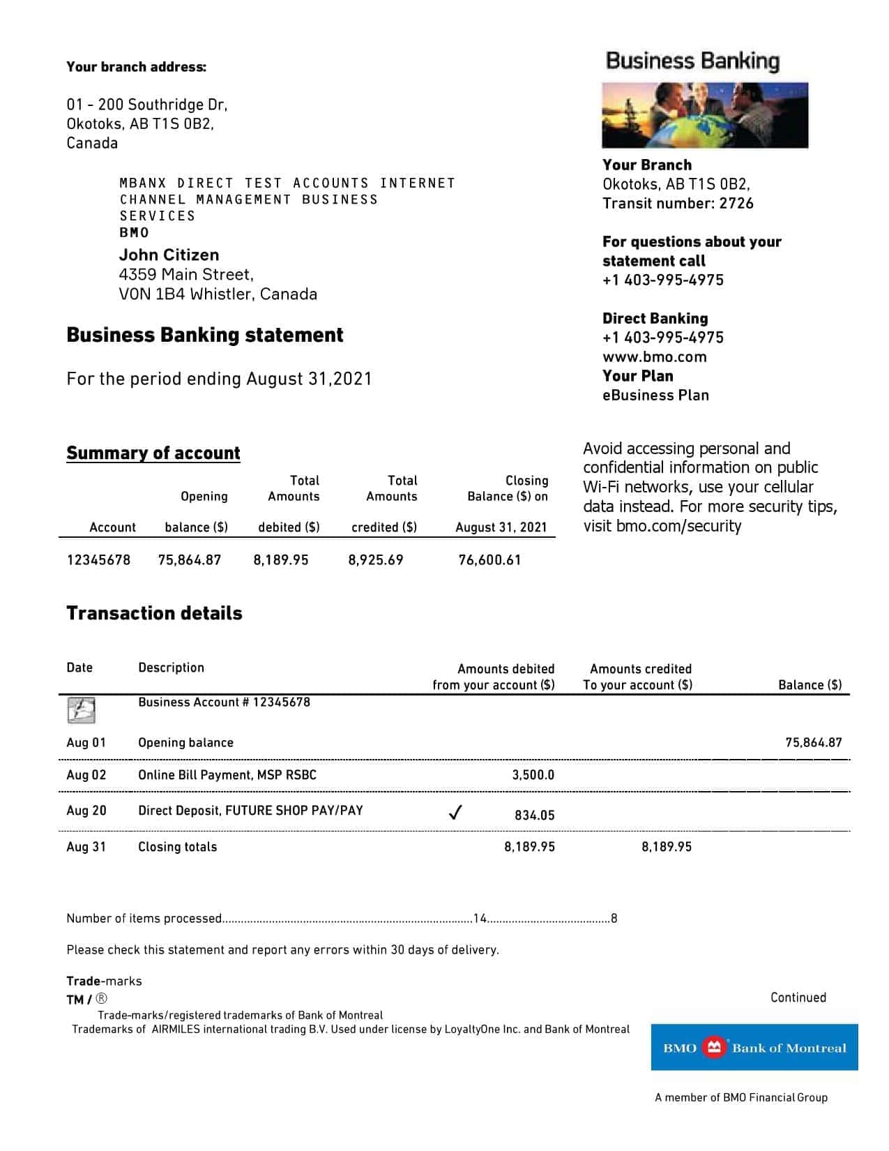 Canada-BMO-Bank-of-Montreal-statement_000001.jpg Canada BMO Bank of Montreal Bank proof of address statement template in Word and PDF format (.doc and .pdf)