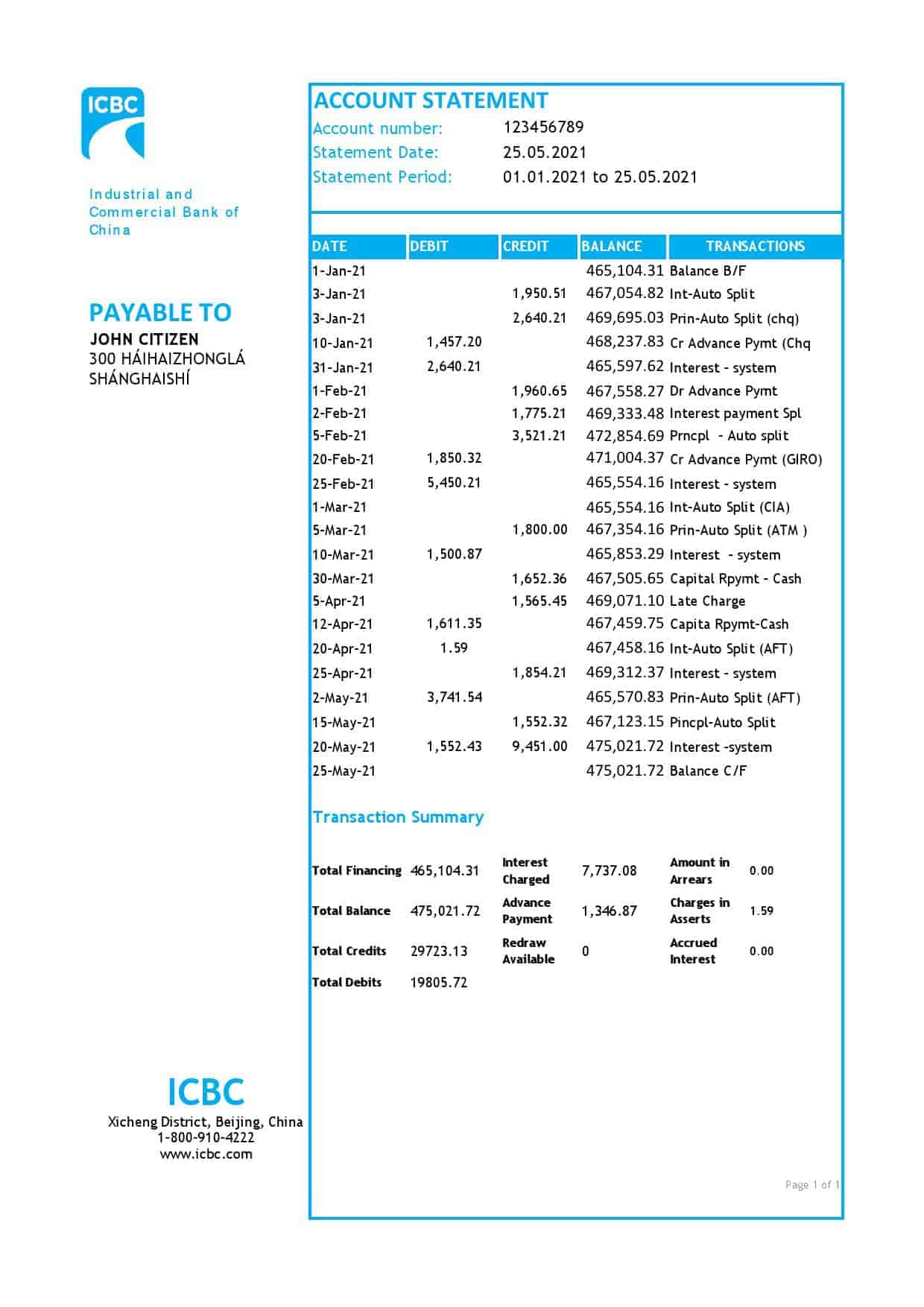 China-Industrial-and-Commercial-Bank-of-China_000001.jpg China Industrial and Commercial Bank of China bank statement template in Excel and PDF format