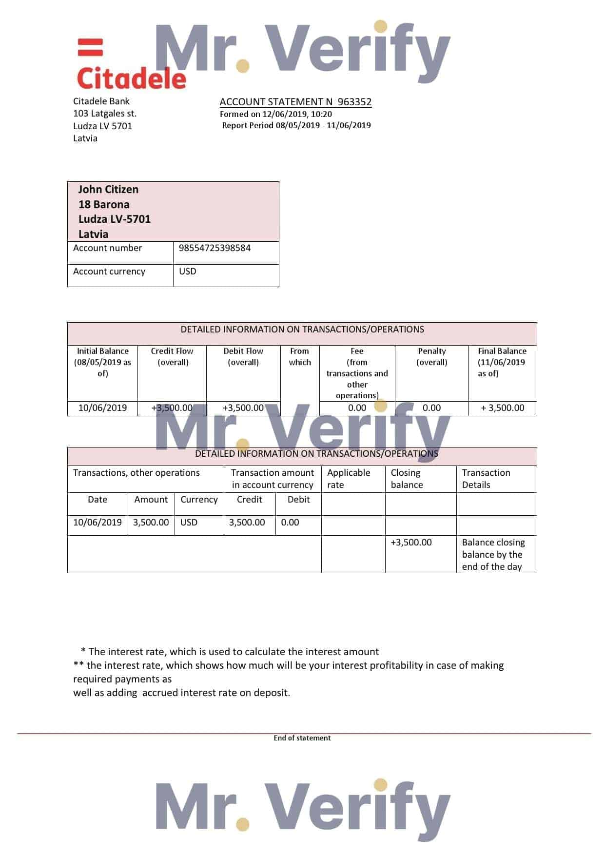 Citadele-bank-latvia.jpg Latvia Citadele bank statement template, Word and PDF format (.doc and .pdf)