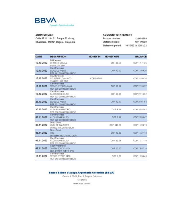 Colombia-BBVA-bank-staement_000001.jpg Colombia BBVA bank statement Excel and PDF template (AutoSum)