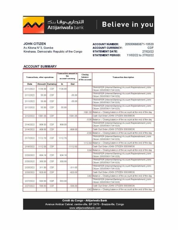 Congo-Credit-du-Congo-bank-statement-Excel-and-PDF-template-AutoSum.jpg Congo Credit du Congo bank statement Excel and PDF template (AutoSum)