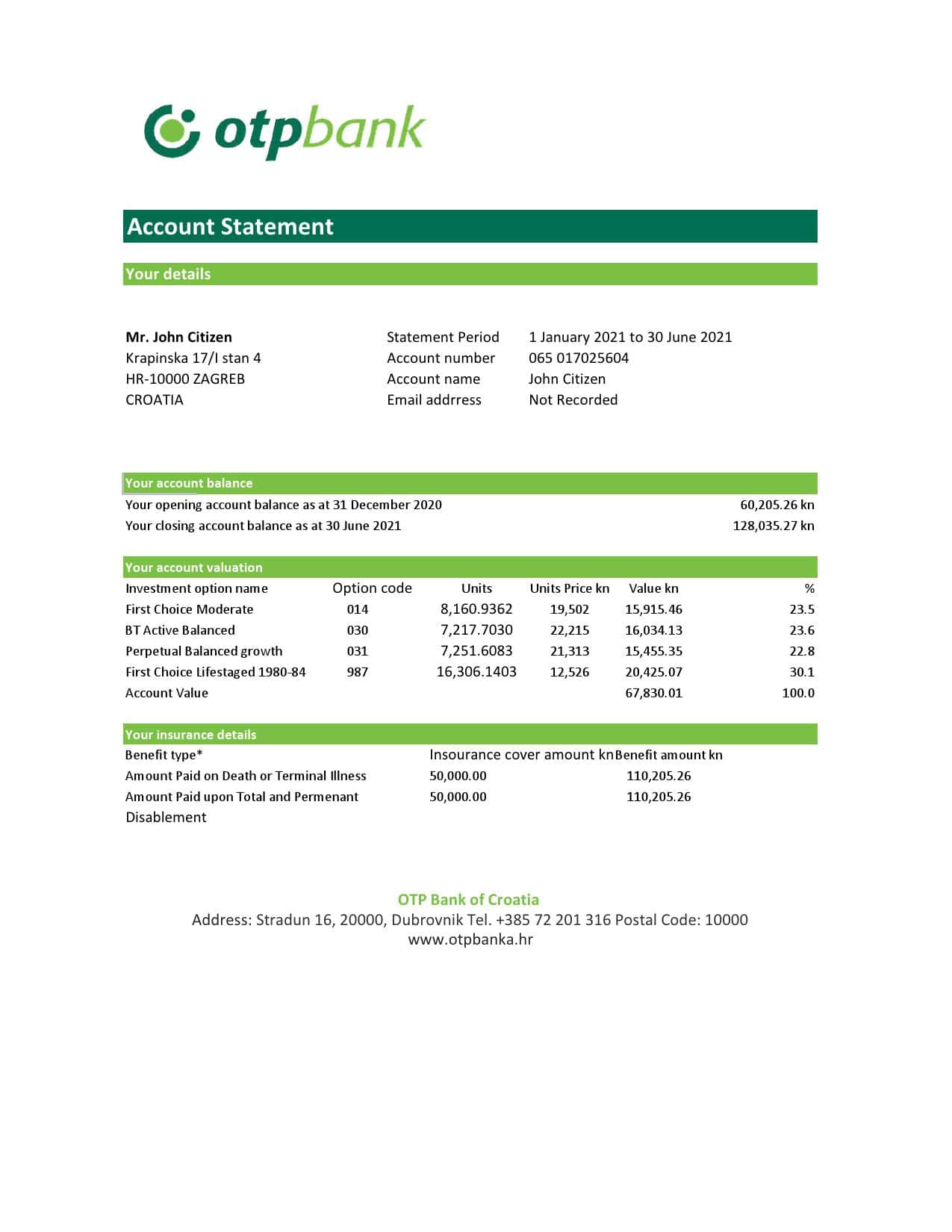 Croatia-OTP-Bank-statement-easy-to-fill-template-in-Excel-and-PDF-format.jpg Croatia OTP Bank statement easy to fill template in Excel and PDF format