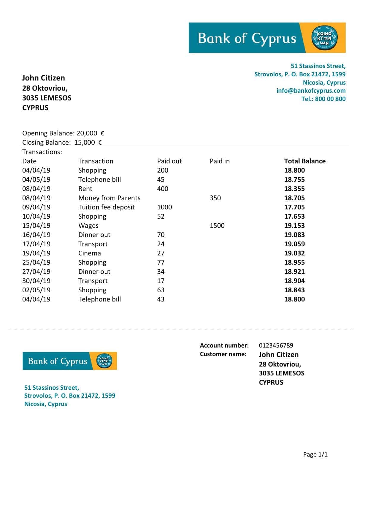 Cyprus-Bank-of-Cyprus-bank-statement-1_000001.jpg Cyprus Bank of Cyprus proof of address bank statement template in Word and PDF format