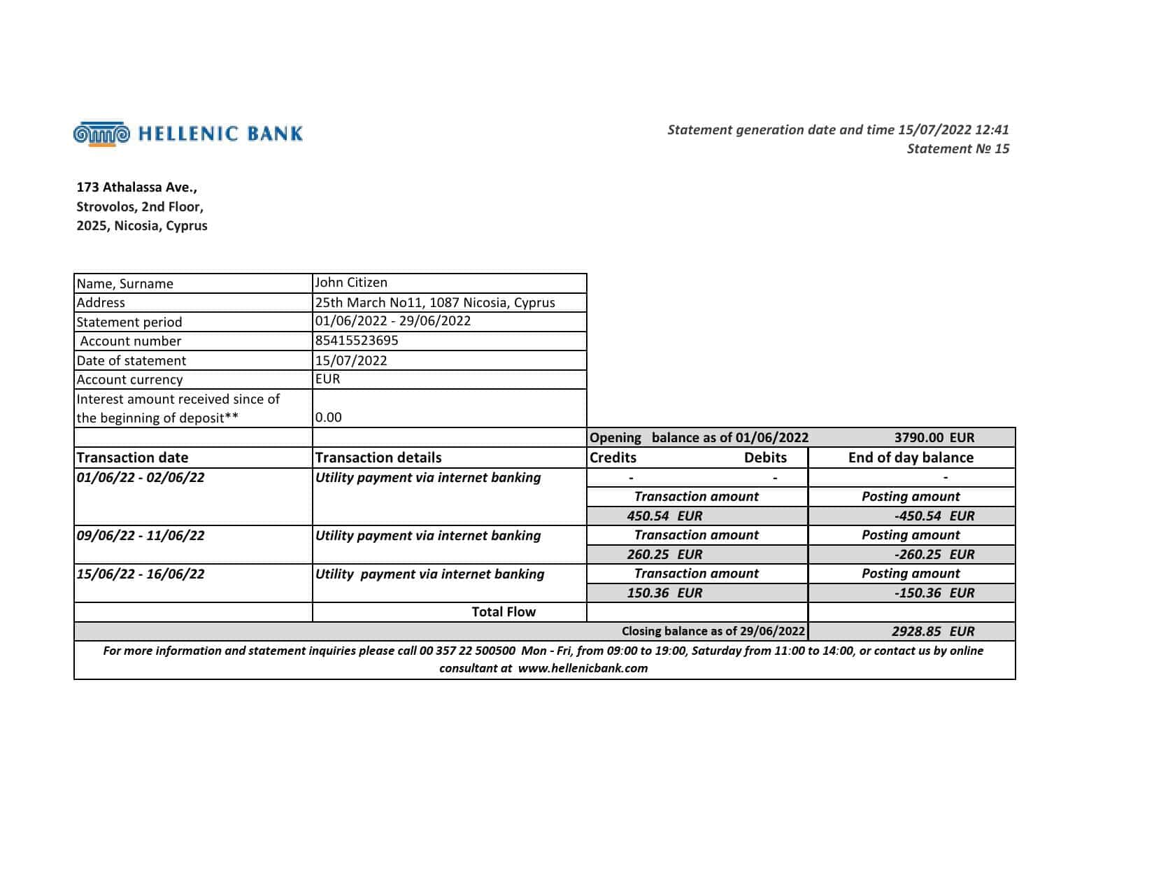 Cyprus-Hellenic-bank-statement-Excel-and-PDF-template.jpg Cyprus Hellenic bank statement Excel and PDF template