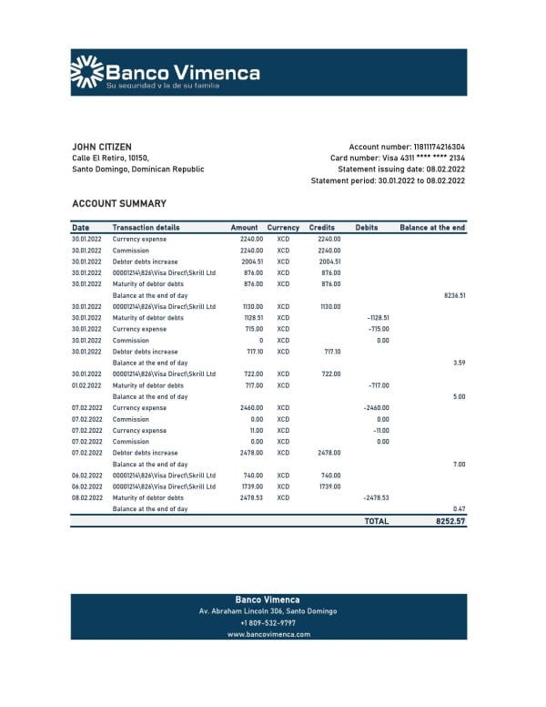 Dominican-Republic-Banco-Vimenca-bank-statement-Excel-and-PDF-template.jpg Dominican Republic Banco Vimenca bank statement Excel and PDF template