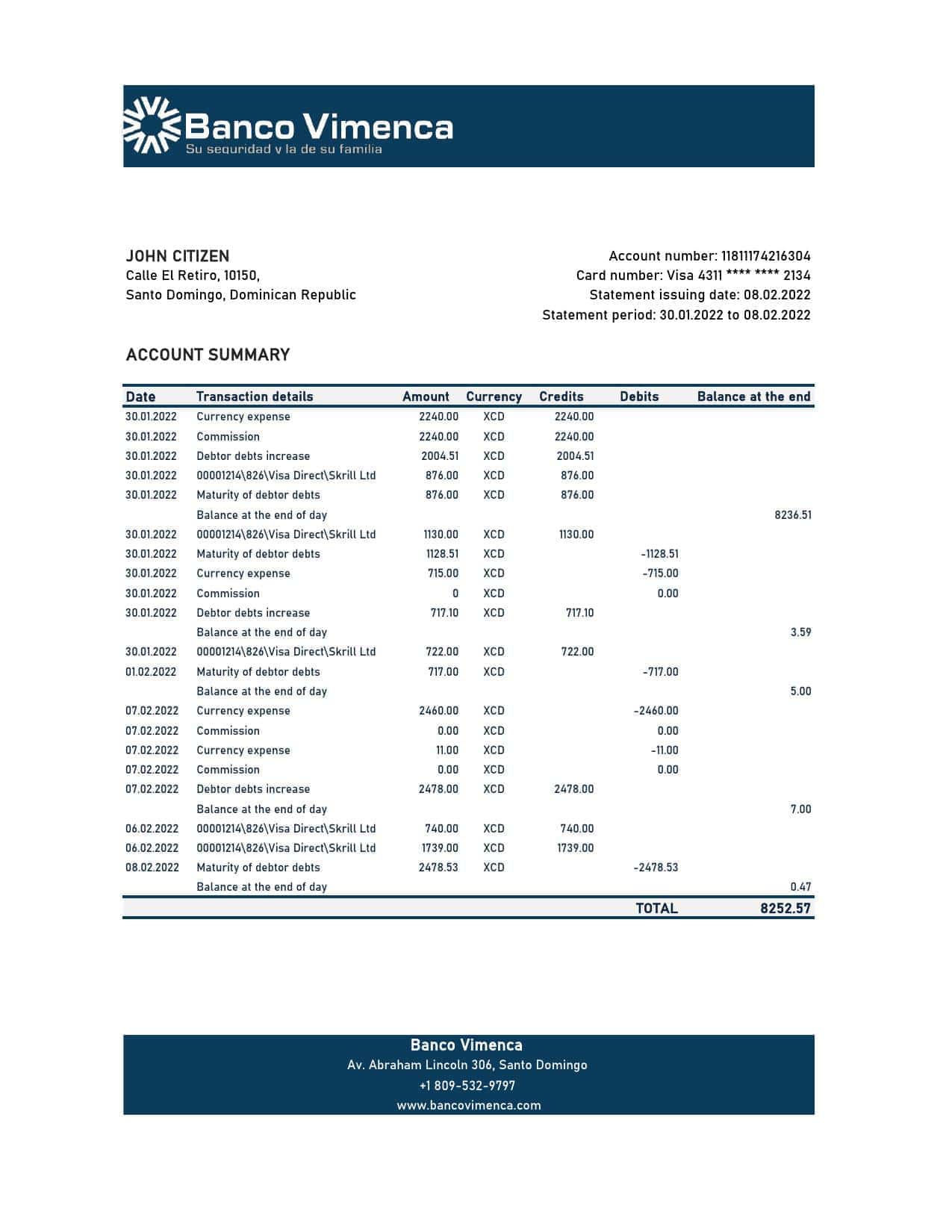 Dominican-Republic-Banco-Vimenca-bank-statement-Excel-and-PDF-template.jpg Dominican Republic Banco Vimenca bank statement Excel and PDF template