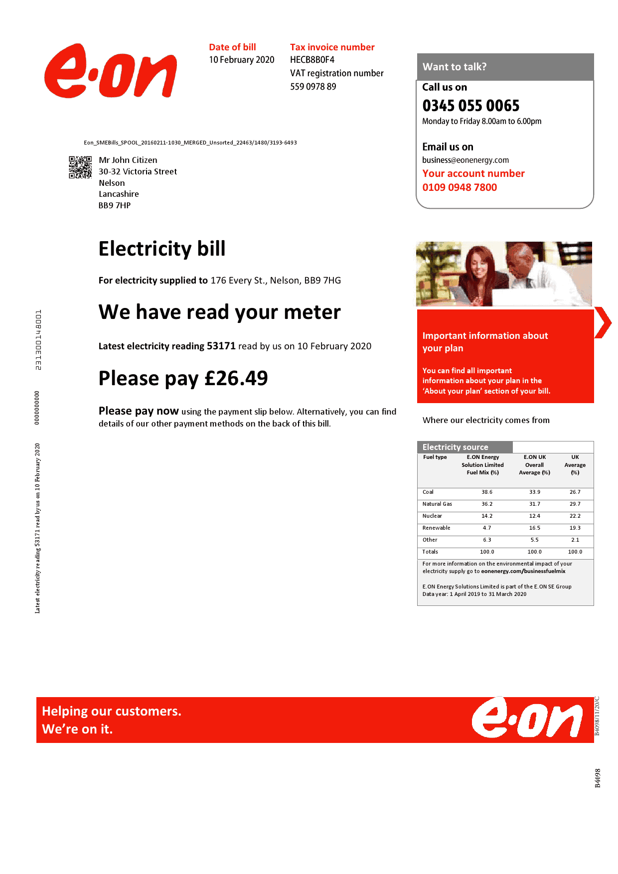 E.on-2_000001.png United Kingdom E.ON utility bill template in Word and PDF format, version 3