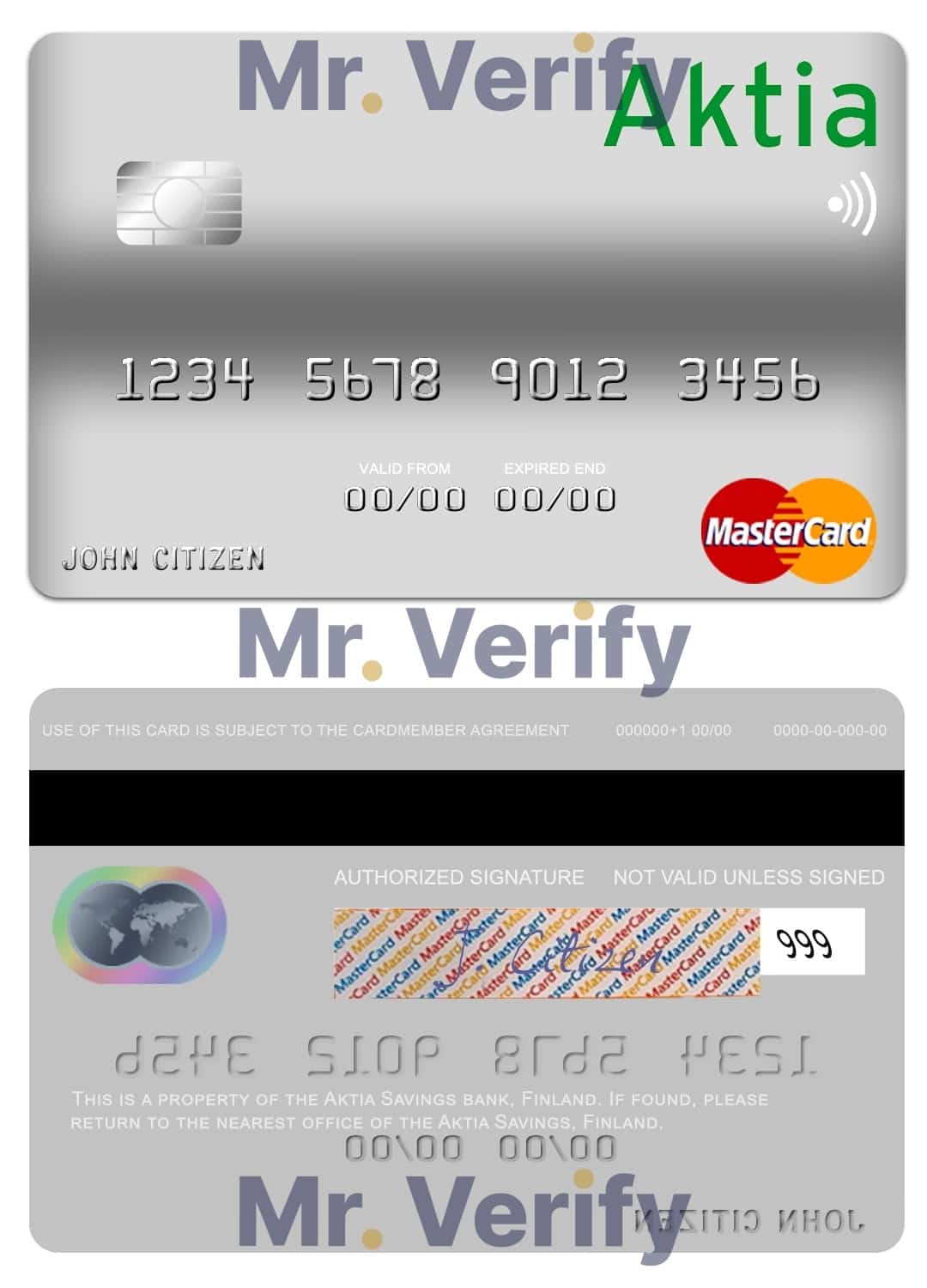 Editable Finland Aktia Savings Bank mastercard credit card Templates in PSD Format Editable Finland Aktia Savings Bank mastercard credit card Templates in PSD Format