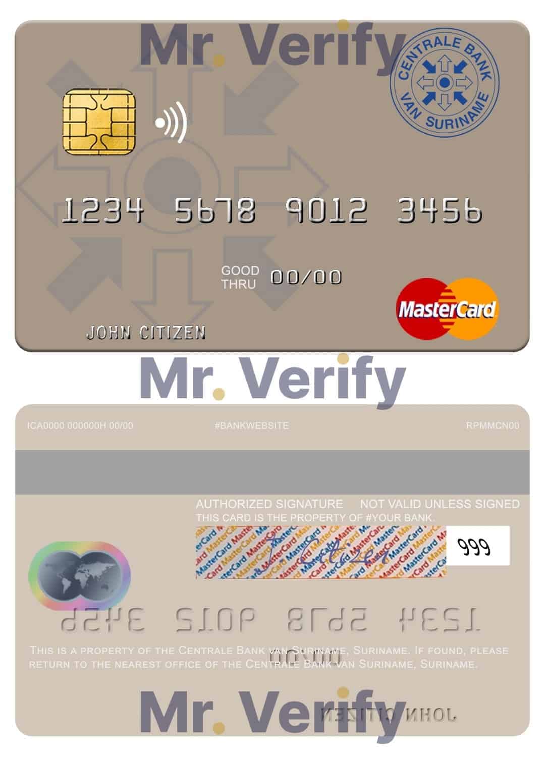 Editable Suriname Centrale Bank van Suriname mastercard Templates in PSD Format Editable Suriname Centrale Bank van Suriname mastercard Templates in PSD Format