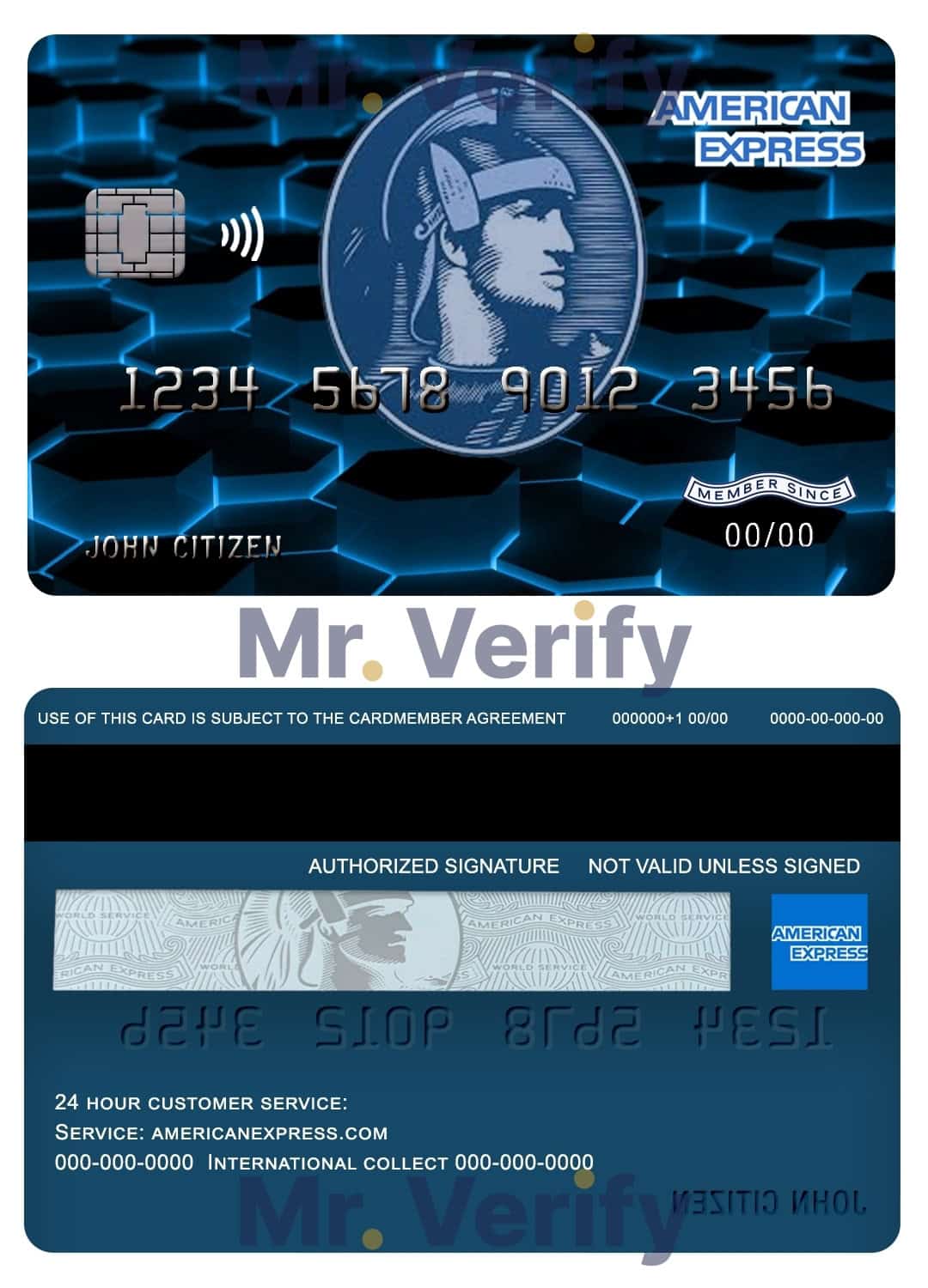 Editable USA New York American Express Blue bank card Templates in PSD Format Editable USA New York American Express Blue bank card Templates in PSD Format