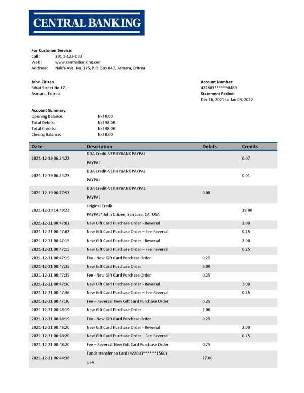 Eritrea-Central-Bank-statement_000001.jpg Eritrea Central bank statement template in Word and PDF format