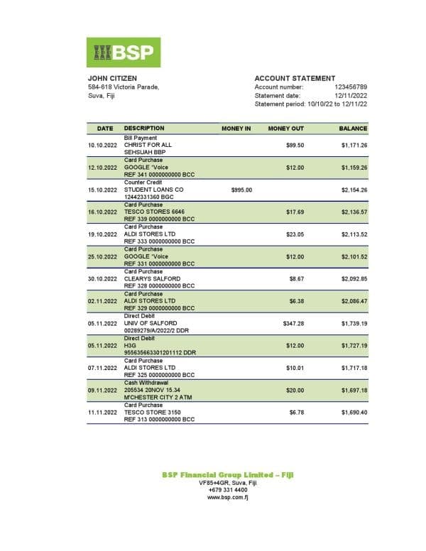 Fiji-Bank-of-South-Pacific-bank-statement-Excel-and-PDF-template.jpg Fiji Bank of South Pacific bank statement Excel and PDF template