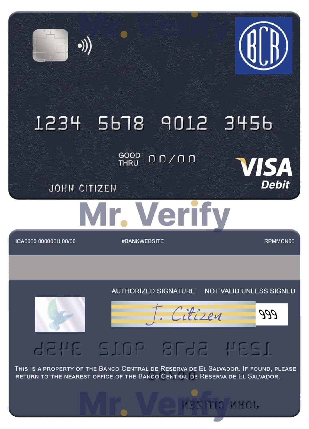 Fillable El Salvador Banco Central de Reserva de El Salvador visa debit card Templates Fillable El Salvador Banco Central de Reserva de El Salvador visa debit card Templates