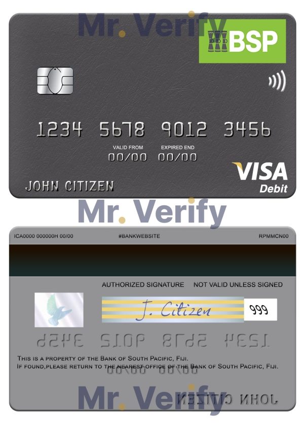 Fillable Fiji Bank of South Pacific visa debit card Templates Fillable Fiji Bank of South Pacific visa debit card Templates