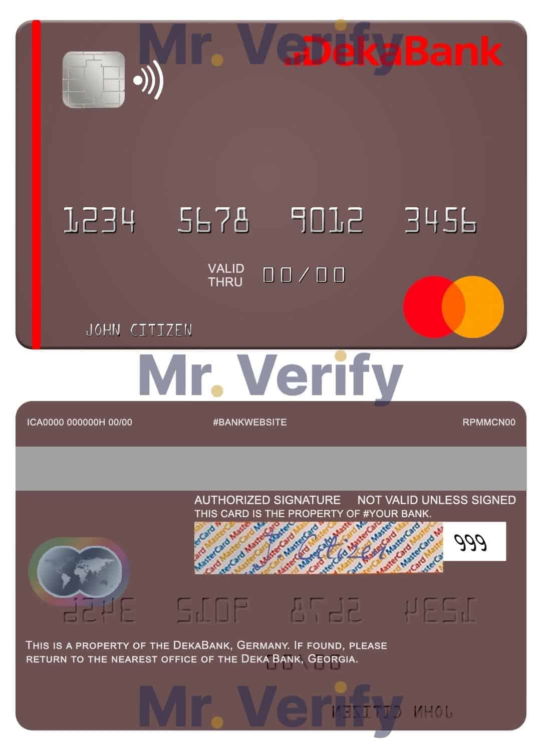 Fillable Germany Deka Bank mastercard Templates Fillable Germany Deka Bank mastercard Templates