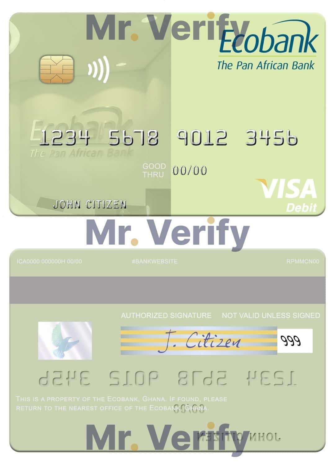 Fillable Ghana Ecobank Ghana visa debit card Templates Fillable Ghana Ecobank Ghana visa debit card Templates