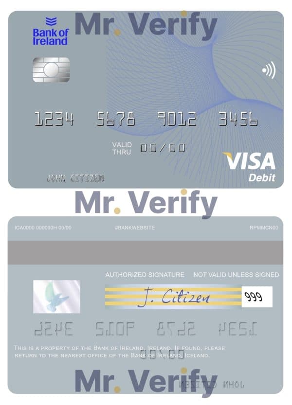 Fillable Ireland Bank of Ireland visa card Templates Fillable Ireland Bank of Ireland visa card Templates