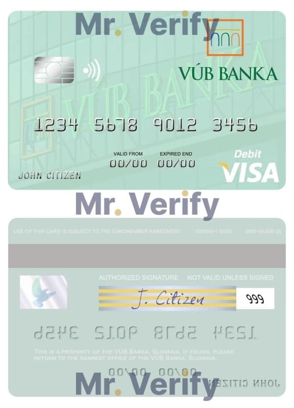 Fillable Slovakia VÚB Banka visa debit card Templates Fillable Slovakia VÚB Banka visa debit card Templates