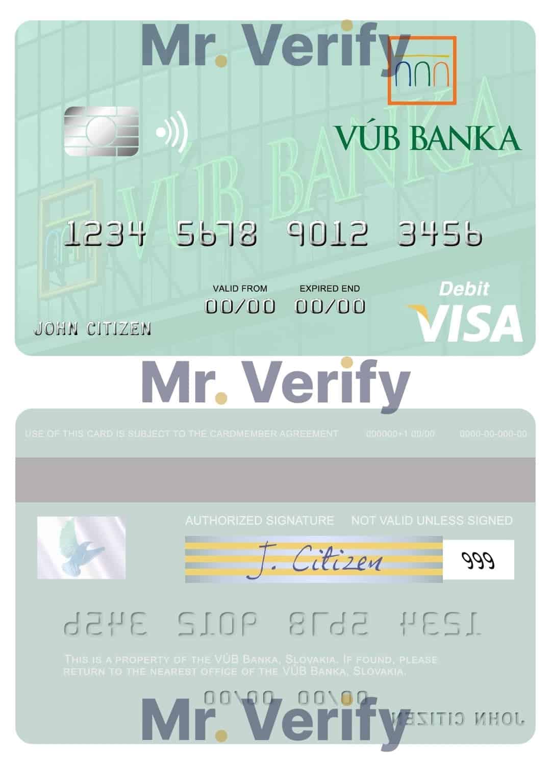 Fillable Slovakia VÚB Banka visa debit card Templates Fillable Slovakia VÚB Banka visa debit card Templates